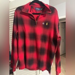 Polo Ralph Lauren Men’s Plaid Estate-Rib Pullover